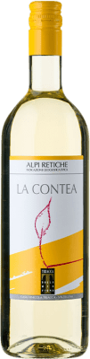 18,95 € Бесплатная доставка | Белое вино Triacca La Contea Alpi Retiche Италия Nebbiolo, Sauvignon White бутылка 75 cl