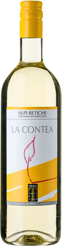 9,95 € 送料無料 | 白ワイン Triacca La Contea Alpi Retiche イタリア Nebbiolo — ネッビオーロ, Sauvignon — ソーヴィニヨン 75 cl