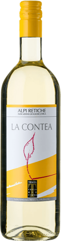 18,95 € Envio grátis | Vinho branco Triacca La Contea Alpi Retiche Itália Nebbiolo, Sauvignon Branca Garrafa 75 cl