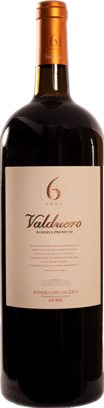 147,95 € Free Shipping | Red Wine Valduero Premium Reserve — Aged D.O. Ribera del Duero Spain Tempranillo 6 Years Magnum Bottle 1,5 L