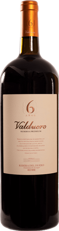 147,95 € Free Shipping | Red wine Valduero Premium Reserve D.O. Ribera del Duero Spain Tempranillo 6 Years Magnum Bottle 1,5 L