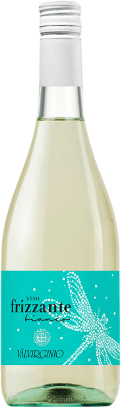7,95 € Kostenloser Versand | Weißer Sekt Valvirginio Frizzante — Perlwein I.G.T. Toscana Italien Malvasia, Trebbiano 75 cl