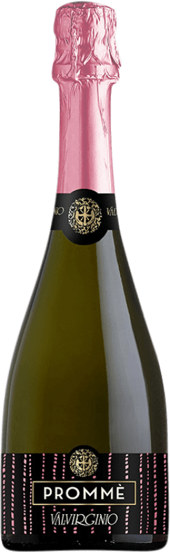 16,95 € Envio grátis | Espumante branco Valvirginio Prommé Brut D.O.C. Itália Itália Sangiovese Garrafa 75 cl