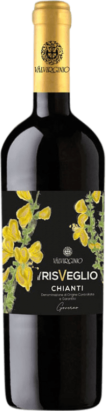 13,95 € Kostenloser Versand | Rotwein Valvirginio Risveglio Governo all'uso Toscano D.O.C.G. Chianti Italien Merlot, Sangiovese Flasche 75 cl