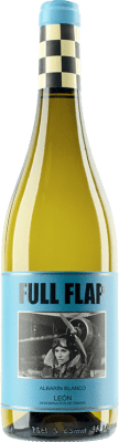 12,95 € Envio grátis | Vinho branco Viña Vilano Full Flap Blanco D.O. Tierra de León Espanha Albarín Garrafa 75 cl