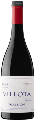 48,95 € Kostenloser Versand | Rotwein Villota D.O.Ca. Rioja Spanien Graciano Flasche 75 cl