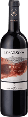 26,95 € 免费送货 | 红酒 Los Vascos Cromas 大储备 I.G. Valle de Colchagua 智利 Syrah, Cabernet Sauvignon, Carmenère 瓶子 75 cl