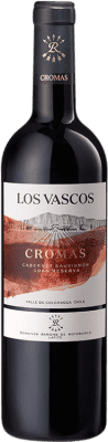 29,95 € Envoi gratuit | Vin Rouge Los Vascos Cromas Grande Réserve I.G. Valle de Colchagua Chili Syrah, Cabernet Sauvignon, Carmenère 75 cl
