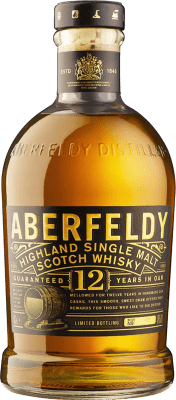 77,95 € Envio grátis | Whisky Single Malt Aberfeldy Reino Unido 12 Anos Garrafa 70 cl