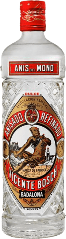 6,95 € 免费送货 | 八角 Anís del Mono Limón 西班牙 瓶子 70 cl