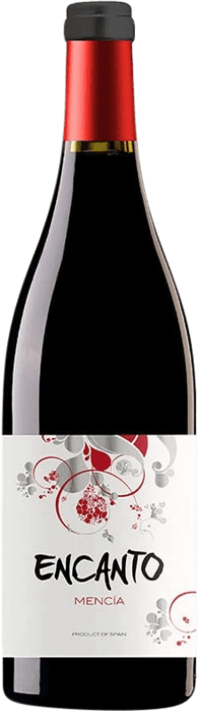 6,95 € Spedizione Gratuita | Vino rosso Arganza Encanto D.O. Bierzo Castilla y León Spagna Mencía Bottiglia 75 cl