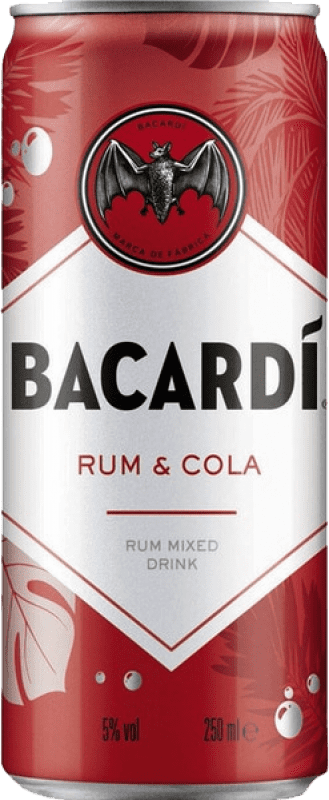 2,95 € Free Shipping | Soft Drinks & Mixers Bacardí Cola Bahamas Can 25 cl