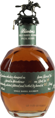 54,95 € Free Shipping | Whisky Bourbon Blanton's Especial Reserve United States 7 Years Bottle 70 cl