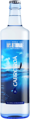 16,95 € Envío gratis | Caja de 20 unidades Agua Cabreiroá Natural Vidrio RET Galicia España Botella Medium 50 cl