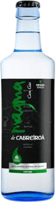 9,95 € 免费送货 | 盒装24个 水 Cabreiroá Magma Frizzante — 微起泡, Mineral Natural — 天然矿物 加利西亚 西班牙 三分之一升瓶 33 cl 可回收玻璃