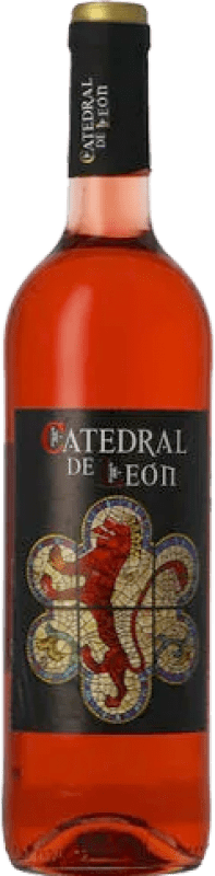 4,95 € Kostenloser Versand | Rosé-Wein Catedral de León Rosado Kastilien und León Spanien Flasche 75 cl