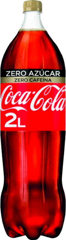 2,95 € Kostenloser Versand | Softdrinks Coca-Cola Zero Zero Spanien Spezialflasche 2 L