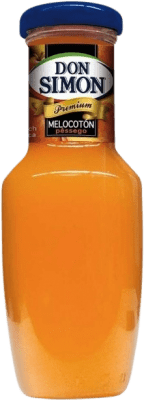 1,95 € Envío gratis | Refrescos y Mixers Don Simón Zumo Melocotón Vidrio España Botellín 20 cl