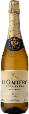 6,95 € Free Shipping | Cider El Gaitero Achampanada Oro Principality of Asturias Spain Bottle 75 cl