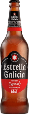 6,95 € Free Shipping | Beer Estrella Galicia Galicia Spain Bottle 65 cl