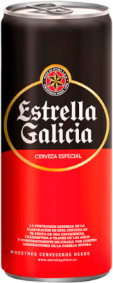 Bière Estrella Galicia 33 cl