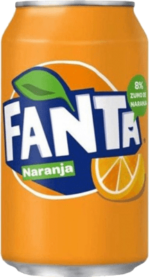 0,95 € Kostenloser Versand | Softdrinks Fanta Spanien Dose 33 cl Naranja — Orange