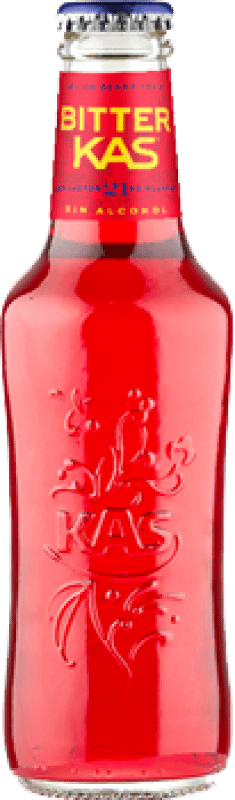5,95 € Free Shipping | 6 units box Soft Drinks Kas Spain Small Bottle 20 cl Bitter