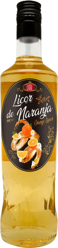 7,95 € Envio grátis | Licores Lial Espanha 70 cl Naranja — Laranja