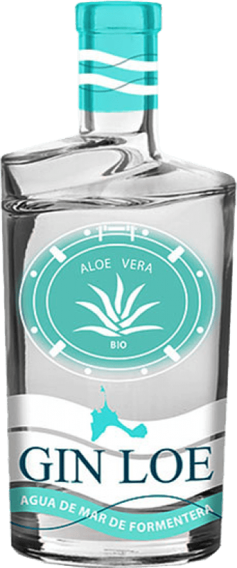 46,95 € Envio grátis | Gin Loe Experience Aloe Vera Ecológico Espanha Garrafa 70 cl