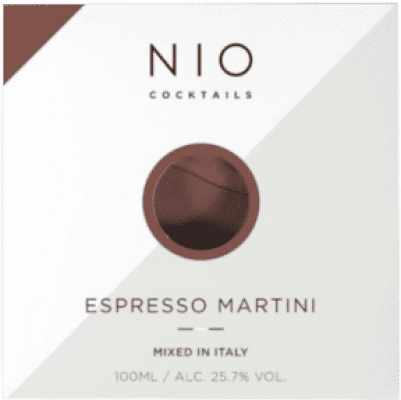 32,95 € Envío gratis | Schnapp Nio Cocktails Espresso Italia Botella 1 L