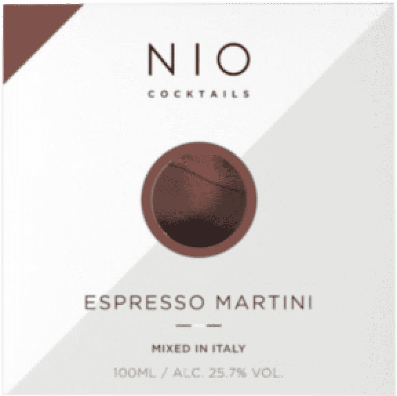 24,95 € Бесплатная доставка | Коктейль Sour Nio Cocktails Италия Мини-бутылка 10 cl Caffè Espresso — Эспрессо
