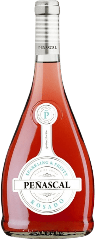 2,95 € Envio grátis | Vinho Rosé Peñascal Espanha Meia Garrafa 37 cl