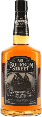 21,95 € Envío gratis | Whisky Bourbon Street España Botella 70 cl