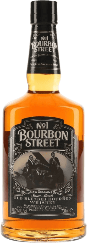 21,95 € Free Shipping | Whisky Bourbon Street Spain Bottle 70 cl