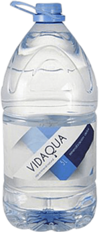 0,95 € 送料無料 | 水 Vidaqua Mineral Natural — 天然ミネラル スペイン ポリタンク 5 L
