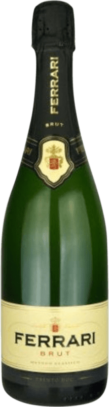 106,95 € Envio grátis | Espumante branco Abate Nero Cuvée Brut Reserva D.O.C. Trento Trentino Itália Prosecco Garrafa 75 cl