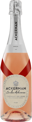 15,95 € 送料無料 | ロゼのスパークリングワイン Ackerman Brut — ブリュット Cuvée, Rosé — ロゼ, プライベートコレクション A.O.C. Crémant de Loire ロワール フランス 75 cl