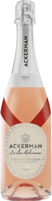 15,95 € 送料無料 | ロゼスパークリングワイン Ackerman Cuvée Privée Rosé Brut A.O.C. Crémant de Loire ロワール フランス ボトル 75 cl