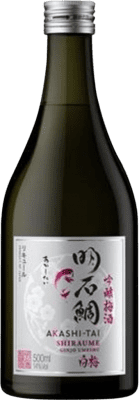 22,95 € Kostenloser Versand | Sake Akashi-Tai Shiraume Ginjo Umeshu Japan Medium Flasche 50 cl