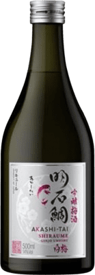 31,95 € Kostenloser Versand | Sake Akashi-Tai Shiraume Ginjo Japan Medium-Flasche 50 cl Umeshu — Ume Japanische Pflaume