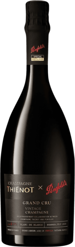 262,95 € Envío gratis | Vino blanco Thiénot Blanc de Blanc A.O.C. Champagne Champagne Australia Chardonnay Botella 75 cl