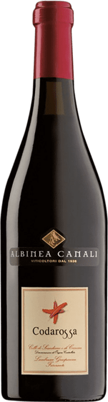 8,95 € 免费送货 | 红酒 Albinea Canali. Codarossa I.G.T. Emilia Romagna 艾米利亚 - 罗马涅 意大利 Lambrusco 瓶子 75 cl
