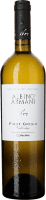 19,95 € 免费送货 | 白酒 Albino Armani Cru Vigneto Corvara D.O.C. Valdadige Terra dei Forti 特伦蒂诺 意大利 Pinot Grey 瓶子 75 cl