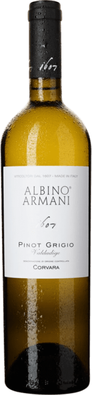 19,95 € 免费送货 | 白酒 Albino Armani Cru Vigneto Corvara D.O.C. Valdadige Terra dei Forti 特伦蒂诺 意大利 Pinot Grey 瓶子 75 cl