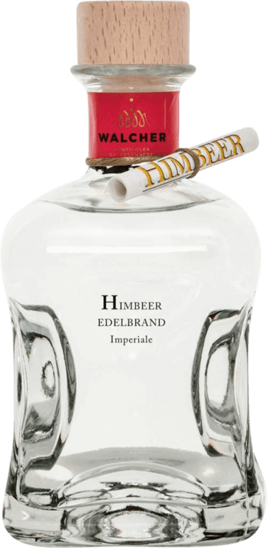 76,95 € Free Shipping | Pomace Brandy Alfons Walcher Imperial Trentino Italy Medium Bottle 50 cl Himbeere — Raspberry