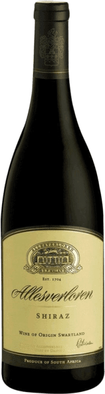 14,95 € Бесплатная доставка | Красное вино Allesverloren Shiraz W.O. Swartland Swartland Южная Африка Syrah бутылка 75 cl