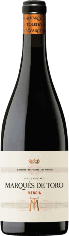 14,95 € Envio grátis | Vinho Branco Arganza Marqués de Toro I.G.P. Vino de la Tierra de Castilla y León Castela e Leão Espanha Mencía 75 cl Sem Álcool