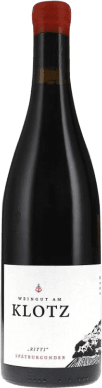 47,95 € Free Shipping | Red wine AM Klotz Ritti I.G. Baden Baden Germany Pinot Black Bottle 75 cl