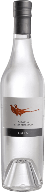 57,95 € Envio grátis | Grappa Gaja Sito Moresco Piemonte Itália Nebbiolo Garrafa Medium 50 cl