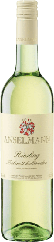 11,95 € Envoi gratuit | Vin blanc Anselmann Edesheimer Rosengarten Kabinett Demi-Sec Demi-Sucré Q.b.A. Pfälz Pfälz Allemagne Riesling Bouteille 75 cl